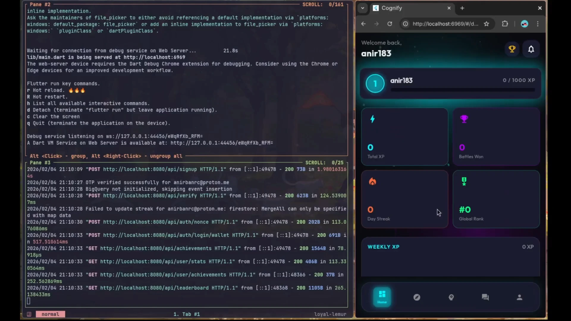 Screenshot of Cognify