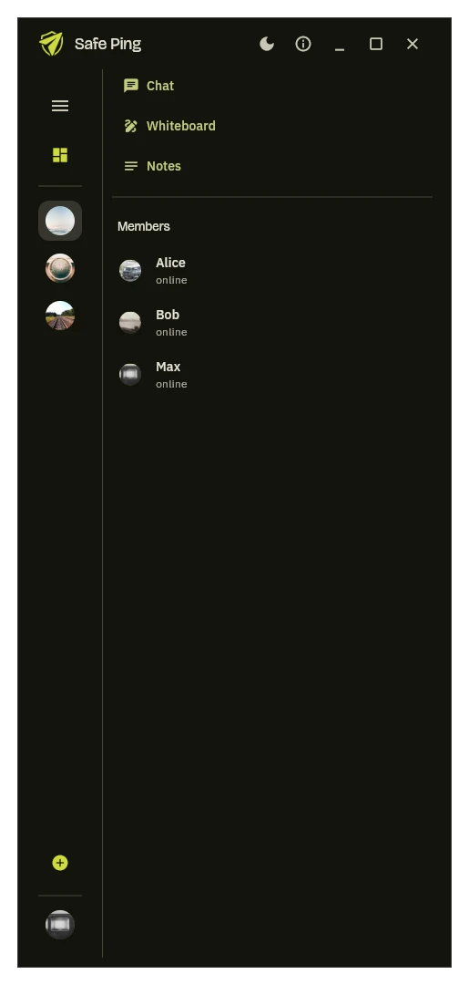 Screenshot of Safe Ping